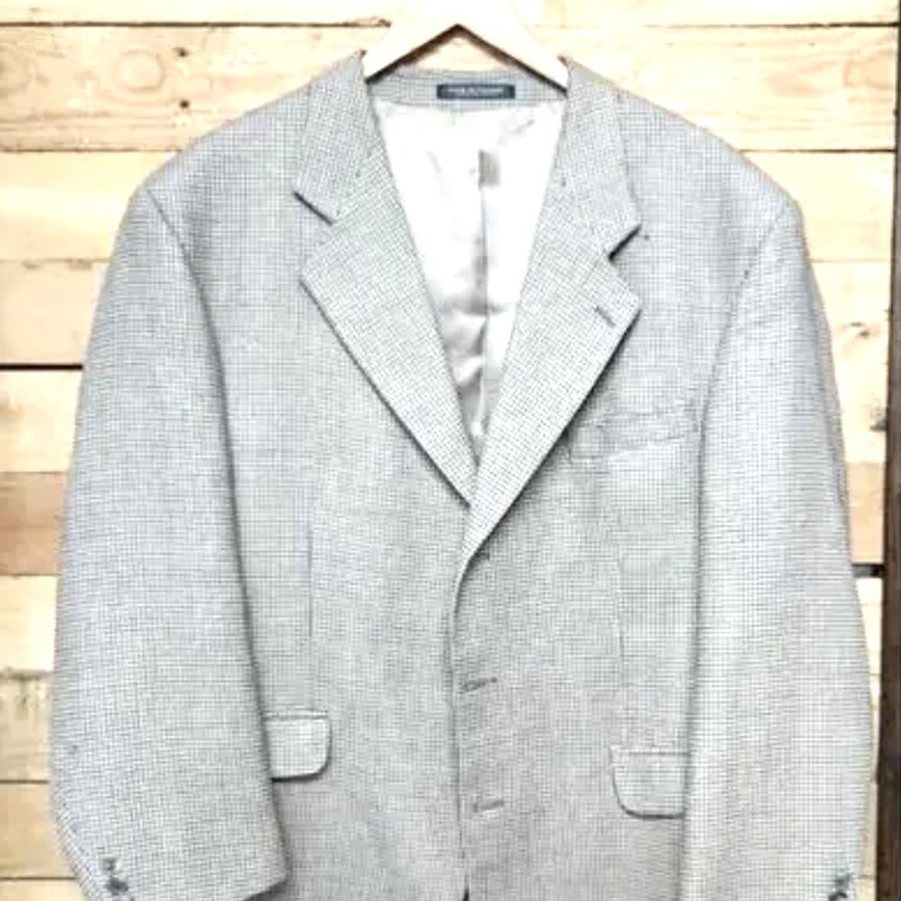 Franco Tassi Made in Canada Men's Sz 44S Premium Quality Suit Blazer Jacket